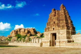 Vittala temple in Hampi, Karnataka province, South India